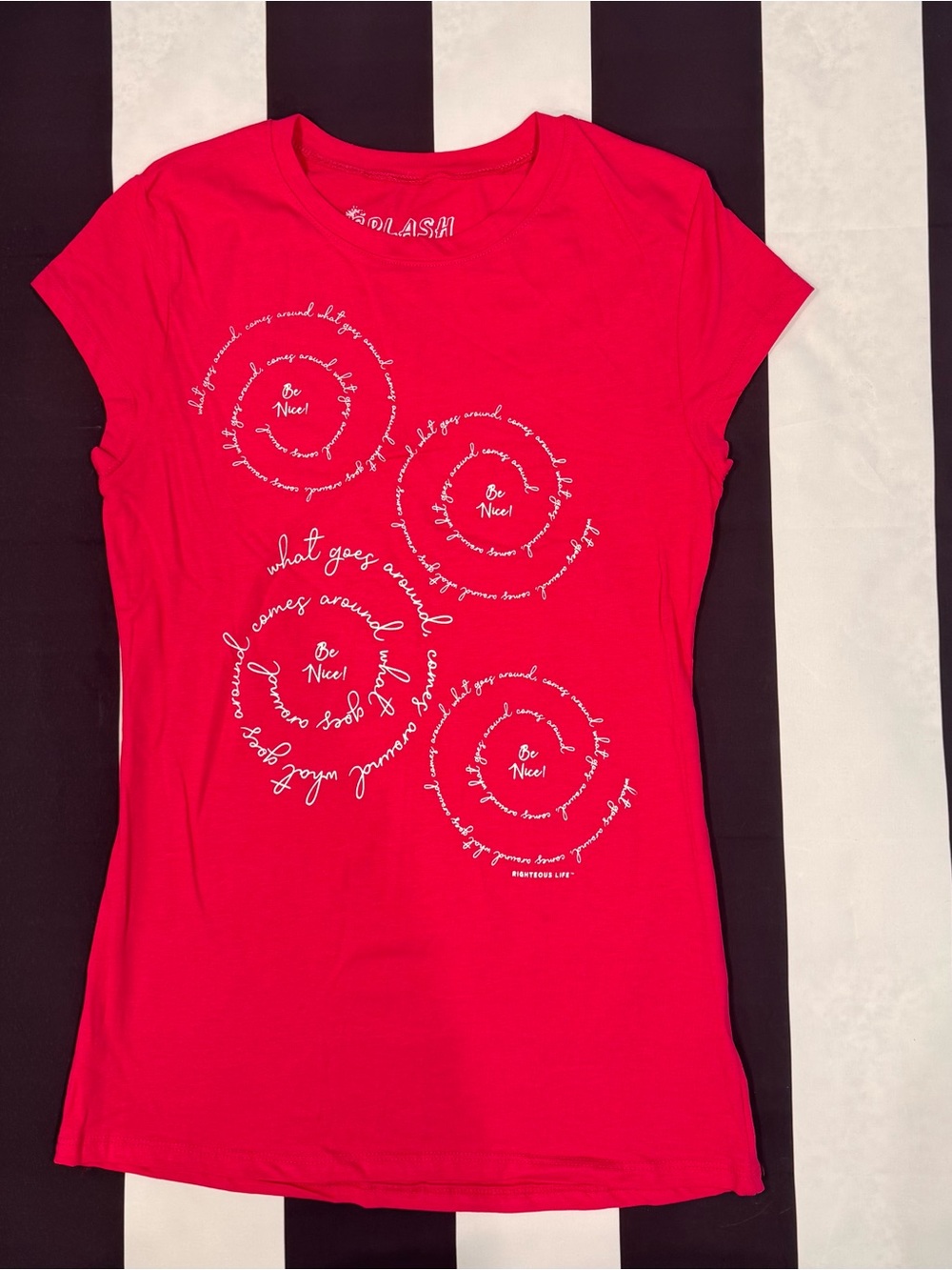 Splash Women’s Hot Pink Short-Sleeve Graphic Tee
